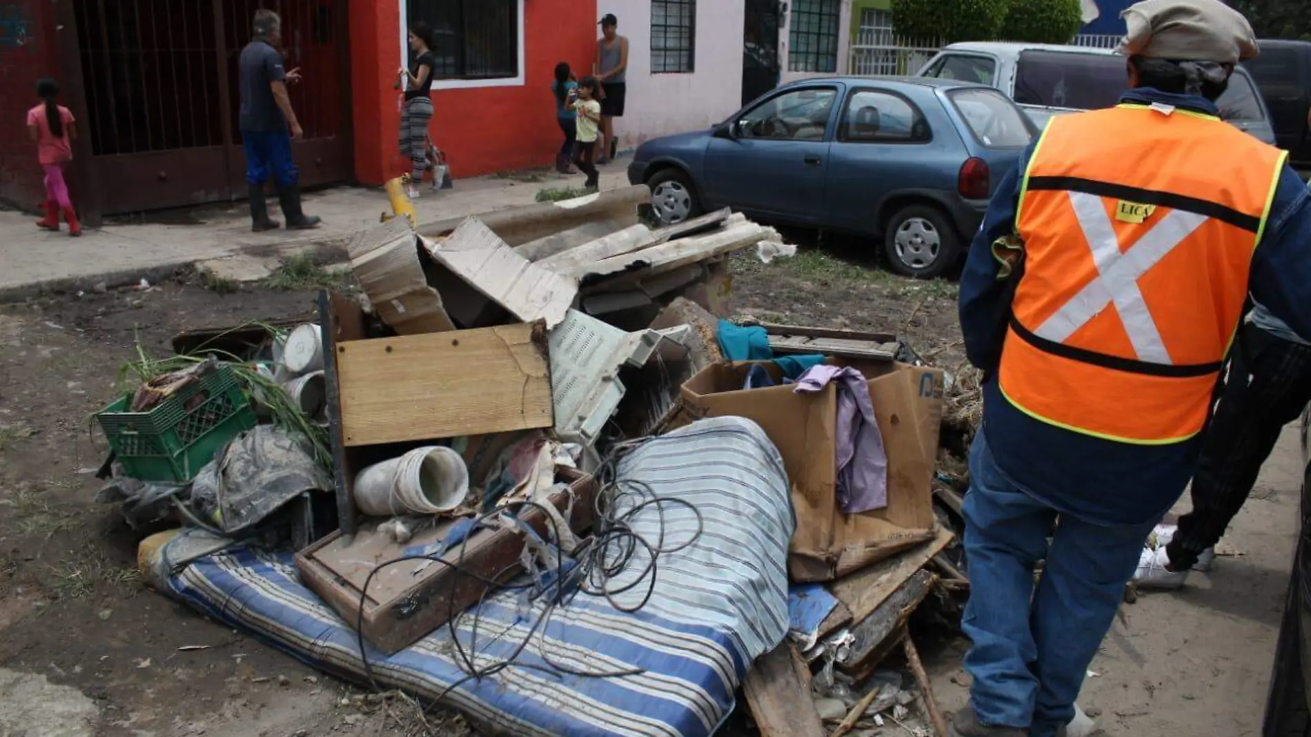 Viviendas afectadas por la granizada en la ZMG